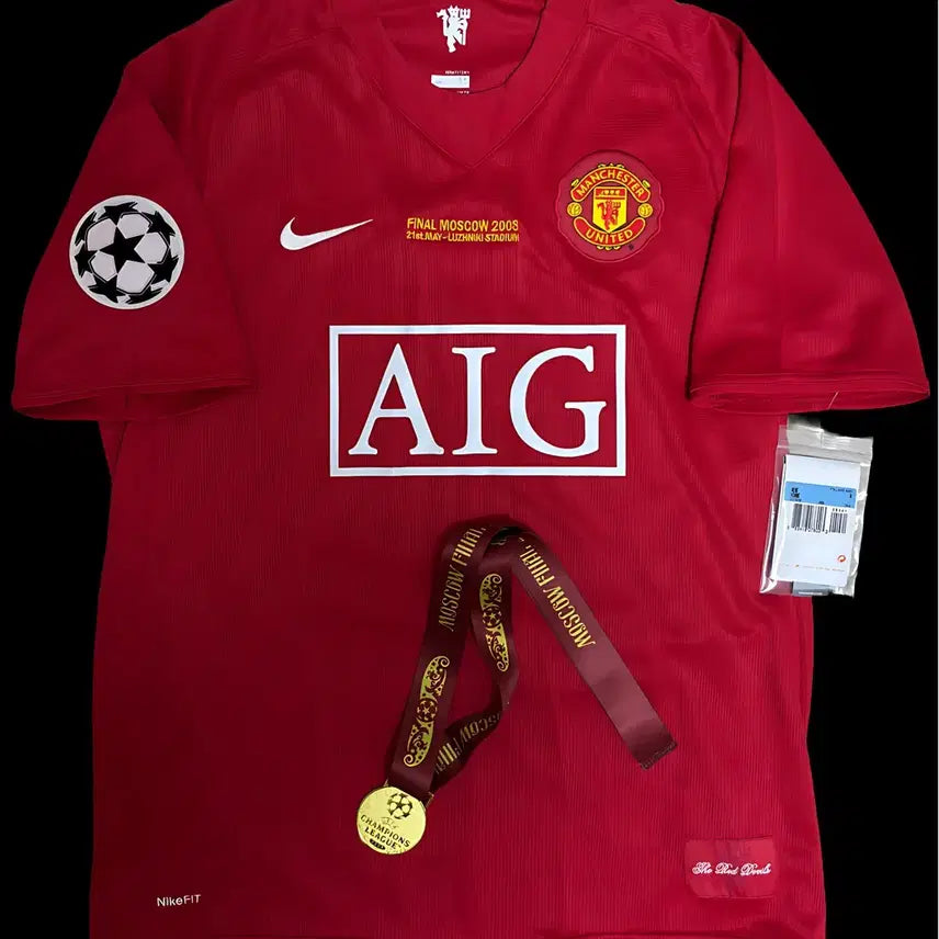 [BUNJANG] Manchester United 2007-2009 Home Jersey (Unsealed New) / 07-09 맨체스터 유나이티드 홈 유니폼(개봉새제품)