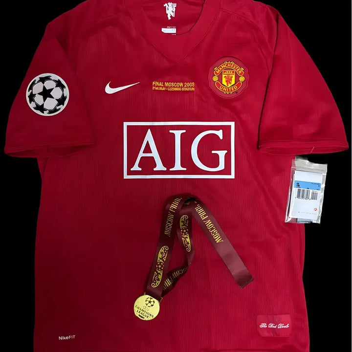 [BUNJANG] Manchester United 2007-2009 Home Jersey (Unsealed New) / 07-09 맨체스터 유나이티드 홈 유니폼(개봉새제품)
