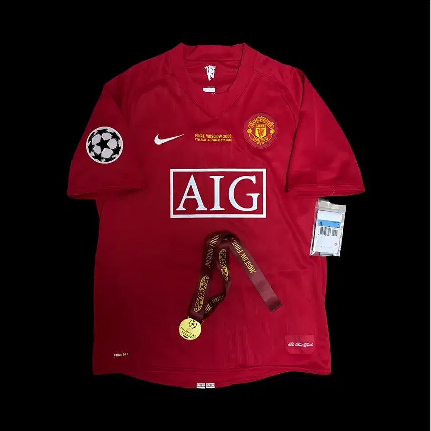[BUNJANG] Manchester United 2007-2009 Home Jersey (Unsealed New) / 07-09 맨체스터 유나이티드 홈 유니폼(개봉새제품)