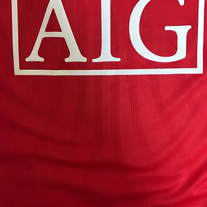 [BUNJANG] Manchester United 2007-2009 Home Jersey (Unsealed New) / 07-09 맨체스터 유나이티드 홈 유니폼(개봉새제품)