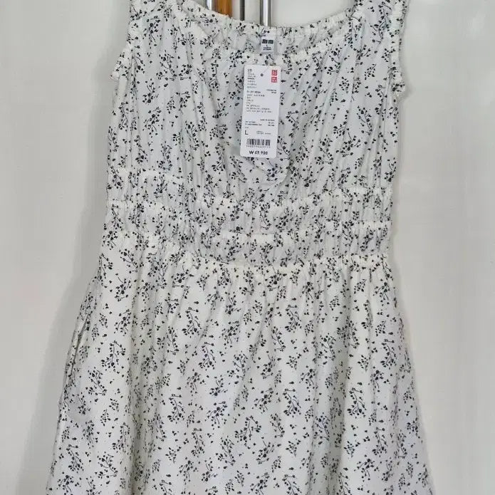 [BUNJANG] Uniqlo Flower Pattern Dress / 유니클로 플라워 패턴 원피스