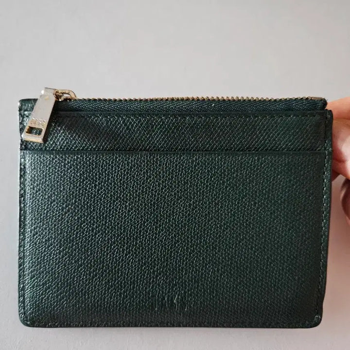 [BUNJANG] Daks Leather Card Wallet Deep Green / 닥스 카드지갑 딥그린
