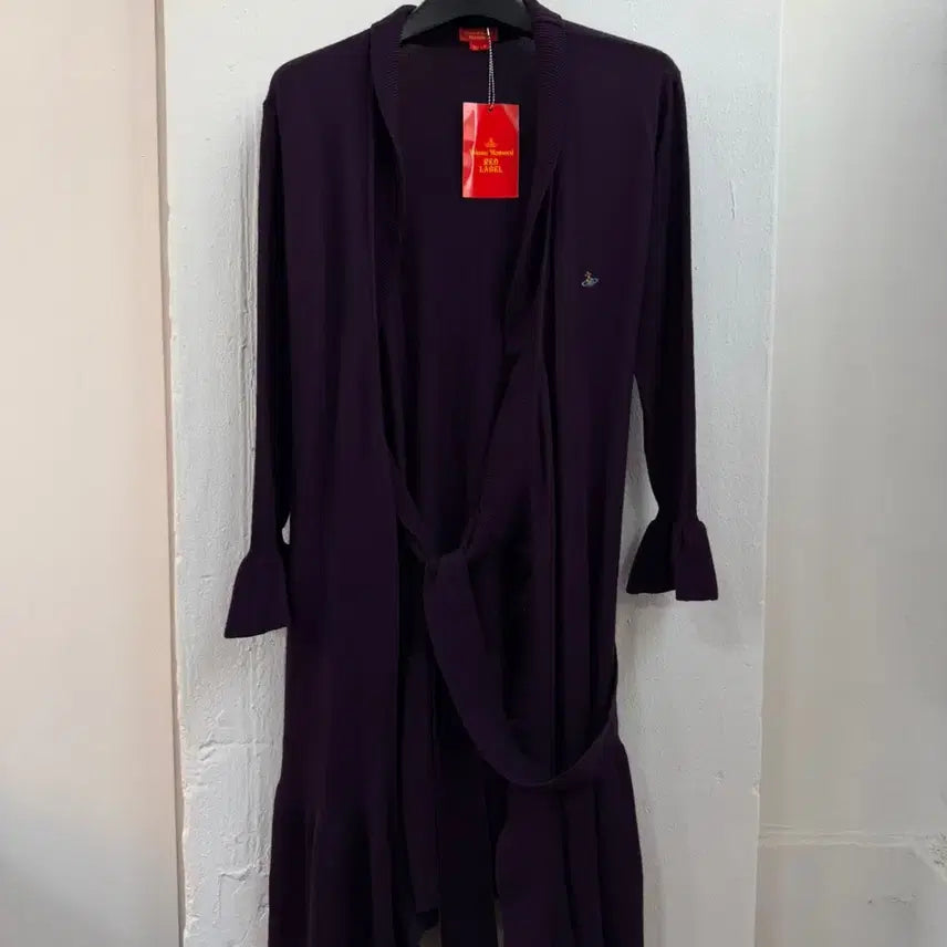 [BUNJANG] Vivienne Westwood Red Label Belted Wool Cardigan / 비비안 웨스트우드 레드 라벨 벨티드 가디건