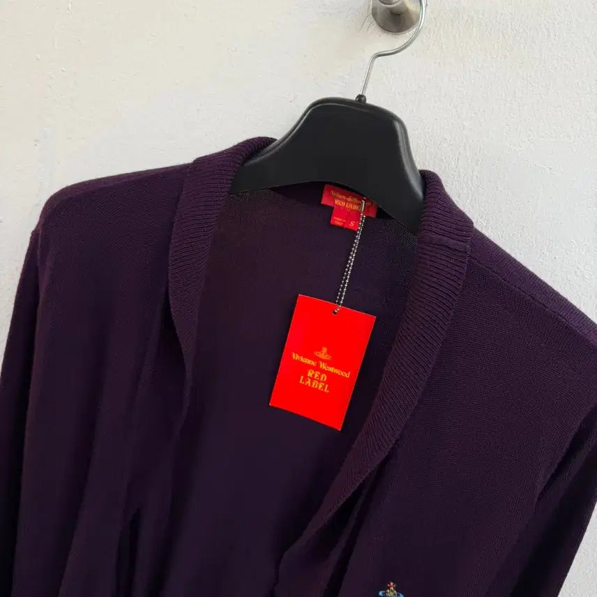 [BUNJANG] Vivienne Westwood Red Label Belted Wool Cardigan / 비비안 웨스트우드 레드 라벨 벨티드 가디건