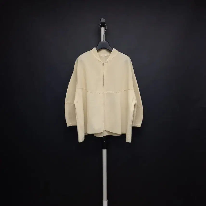 [BUNJANG] System Loose Boxy Fit Knit Zip-Up Cardigan / 시스템 춘추 여름간절기 루즈박시핏 니트집업 가디건 F 44-77