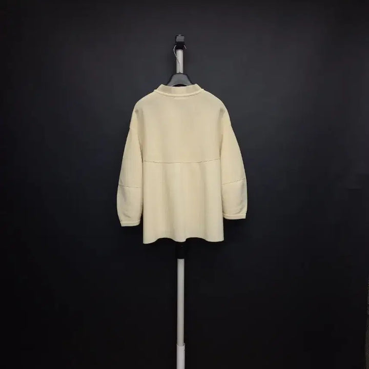 [BUNJANG] System Loose Boxy Fit Knit Zip-Up Cardigan / 시스템 춘추 여름간절기 루즈박시핏 니트집업 가디건 F 44-77