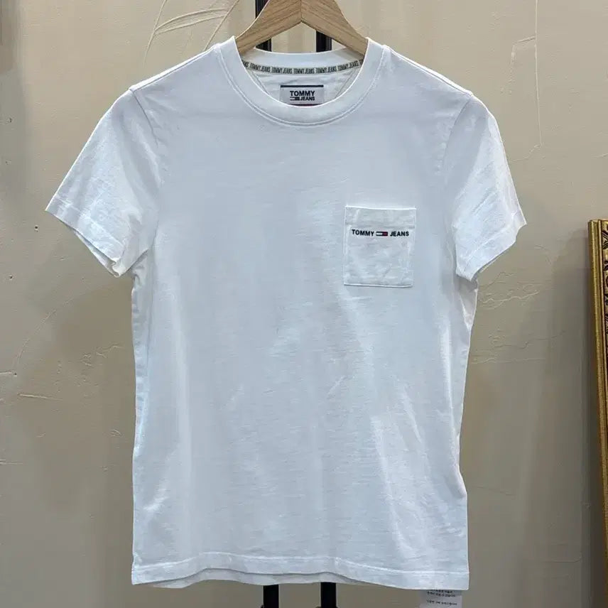 [BUNJANG] Tommy Jeans T-Shirt White XS / 타미진스 반팔 티셔츠 화이트
