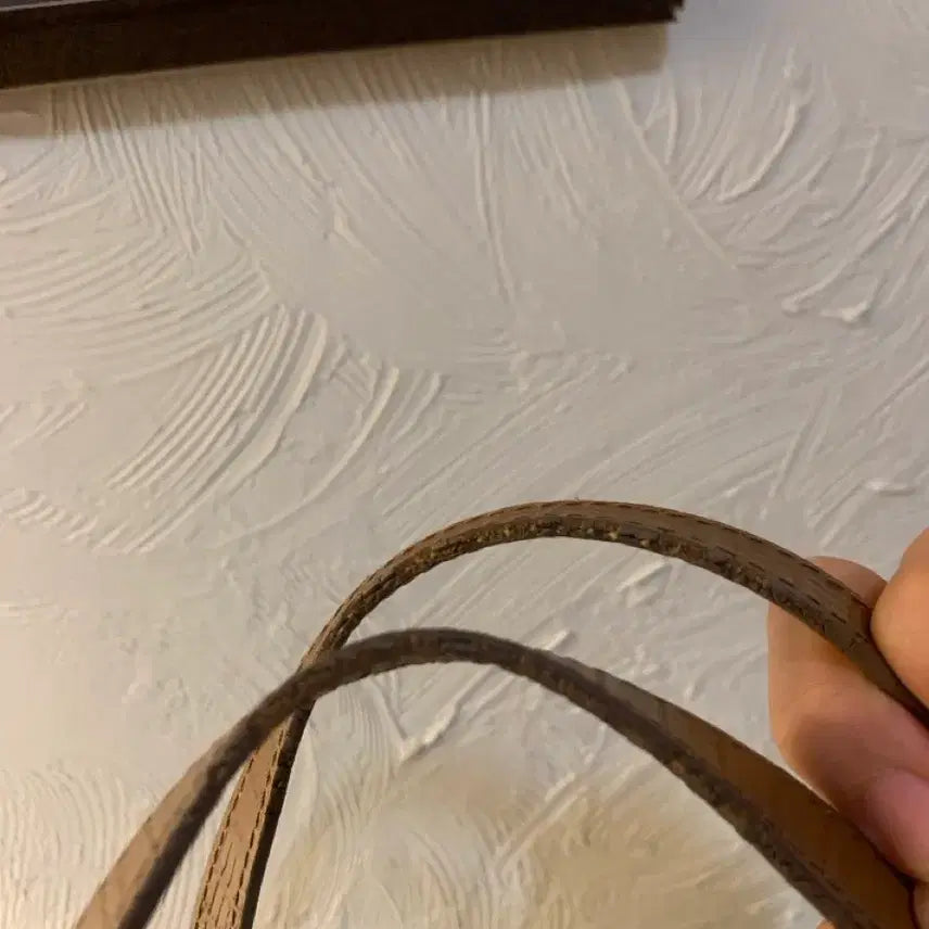 [BUNJANG] TUTIE Parallel Bag Lizard Brown / 투티에 파라렐백 리자드브라운