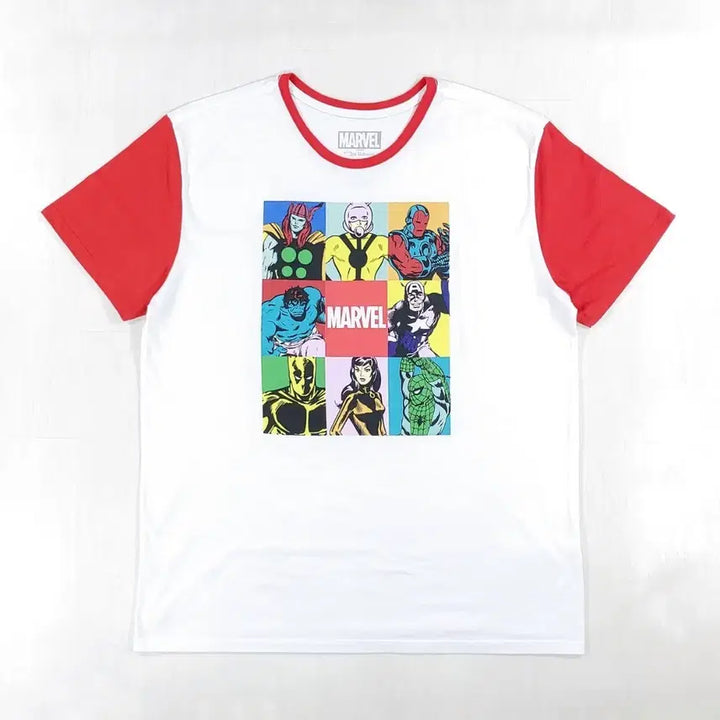 [BUNJANG] Our Universe Marvel Comics Graphic T-Shirt 2XL / 마블 아워 유니버스 반팔 티셔츠 2XL