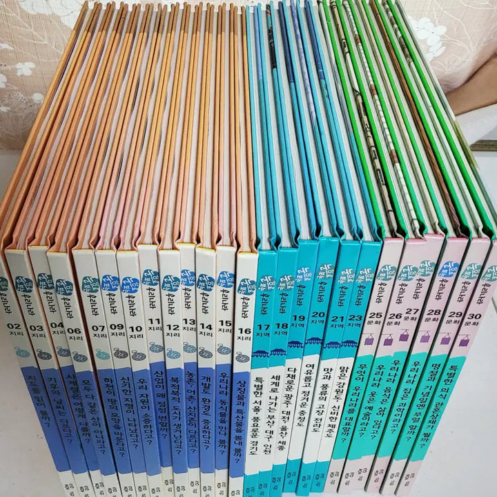 [BUNJANG] Kyowon See Our Country Complete Book Set (30 Volumes) / [교원] 눈으로 보는 우리나라