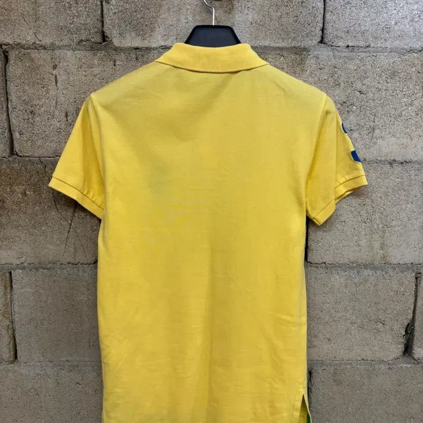 [BUNJANG] Polo Ralph Lauren Big Pony Polo Shirt Yellow / 폴로 랄프로렌 빅포니 카라티 옐로우