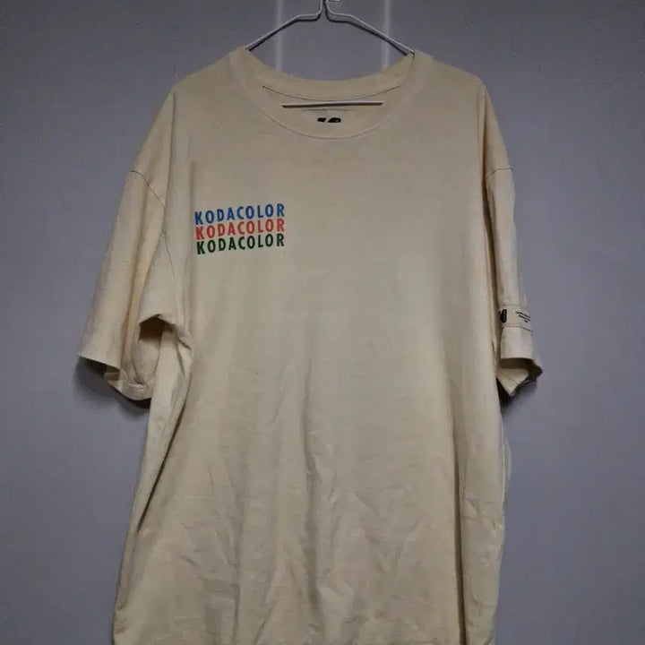 [BUNJANG] Kodak Color Yellow Short-Sleeve T-Shirt (L) / 코닥컬러 반팔 티셔츠 옐로우(L)