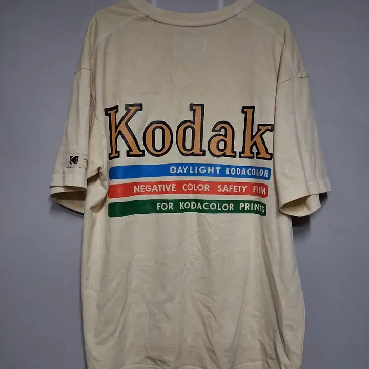 [BUNJANG] Kodak Color Yellow Short-Sleeve T-Shirt (L) / 코닥컬러 반팔 티셔츠 옐로우(L)