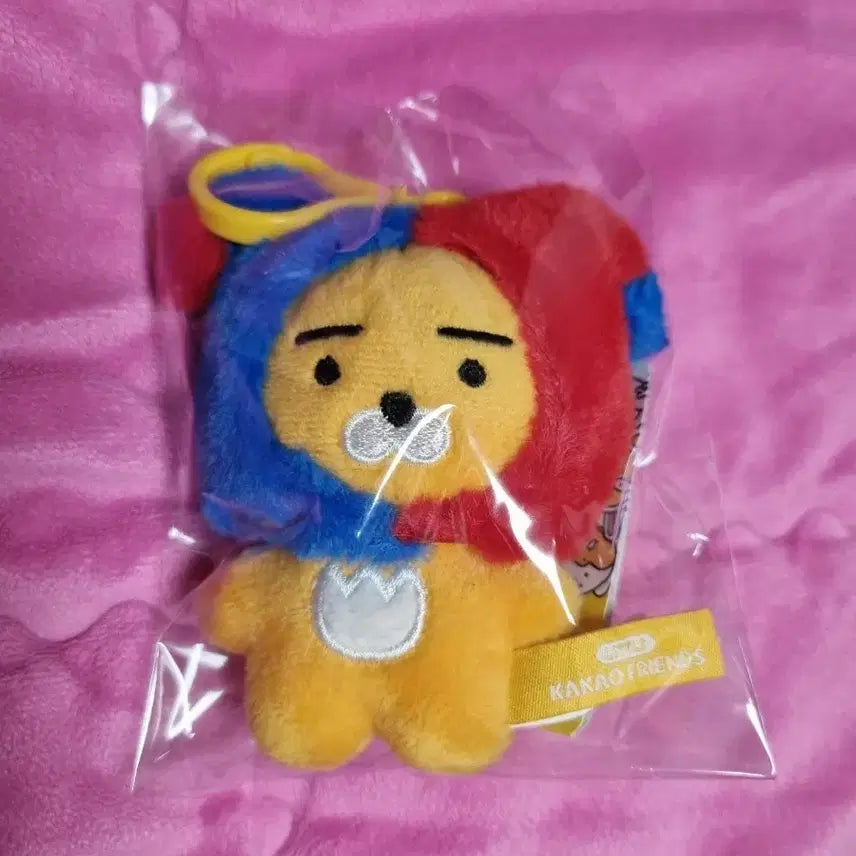 [BUNJANG] Kakao Friends Ryan Circus Plush Keychain / 카카오프렌즈 라이언 서커스 인형 키링