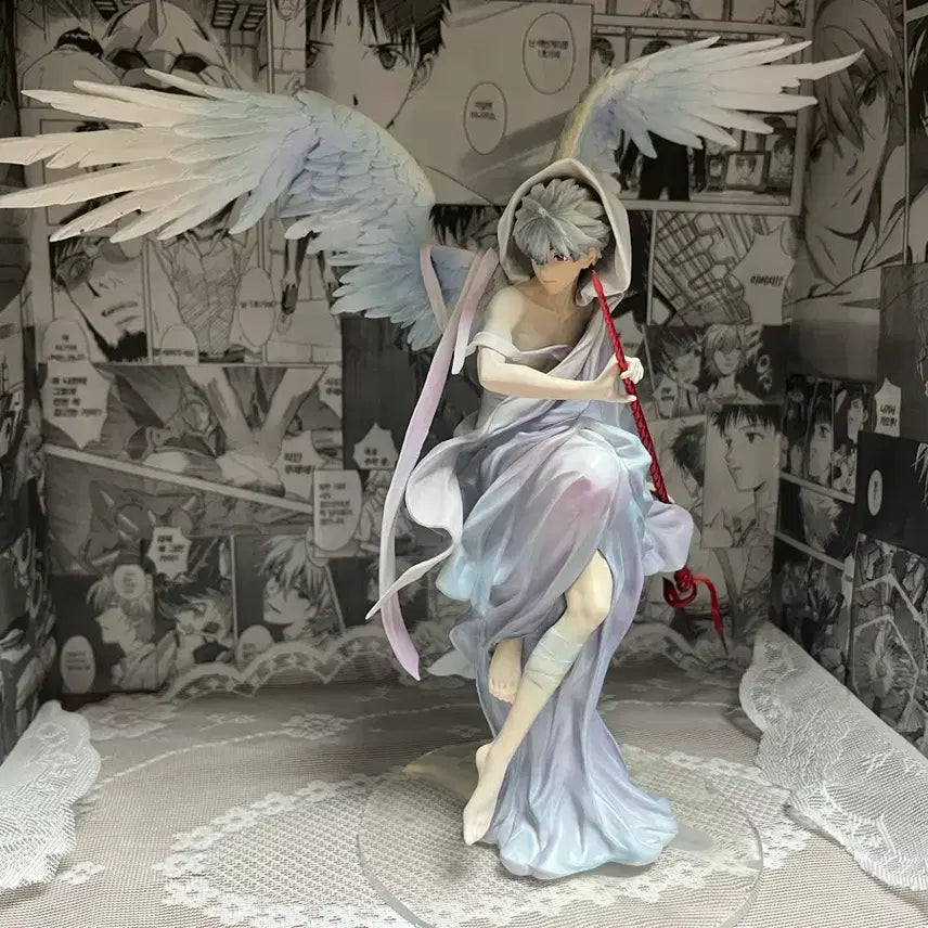 [BUNJANG] Nagisa Kaworu Angel Ver. 28cm Figure / 에반게리온 나기사 카오루 피규어 천사 28cm