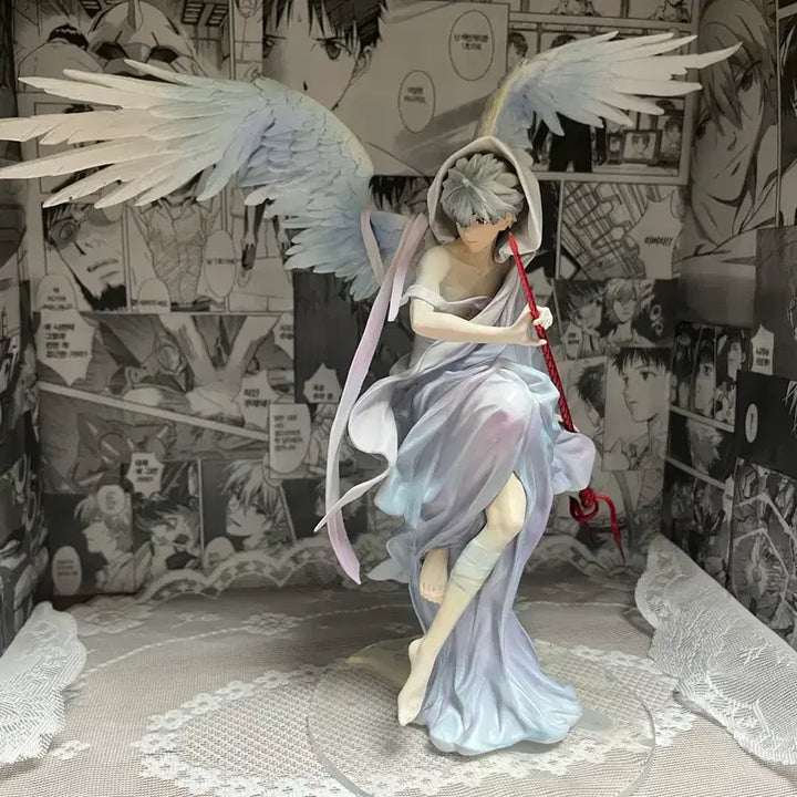 [BUNJANG] Nagisa Kaworu Angel Ver. 28cm Figure / 에반게리온 나기사 카오루 피규어 천사 28cm