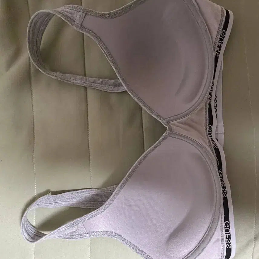 [BUNJANG] Calvin Klein Gray Bra M Size / (중고)캘빈 회색브라
