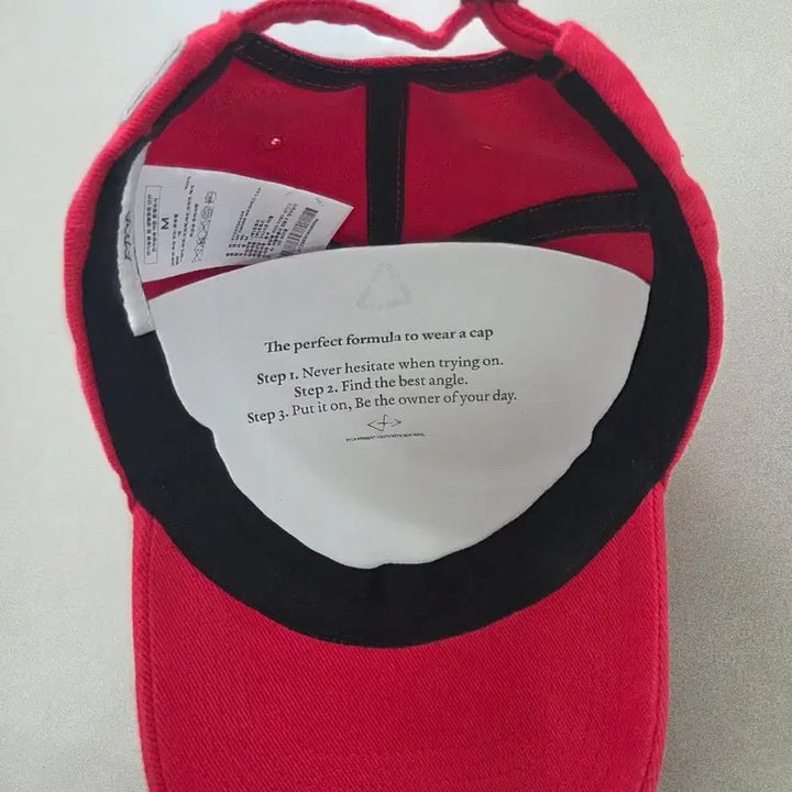 [BUNJANG] ETCE Cross Red Ball Cap (M Size) / etce 크로스 레드 볼캡 m사이즈
