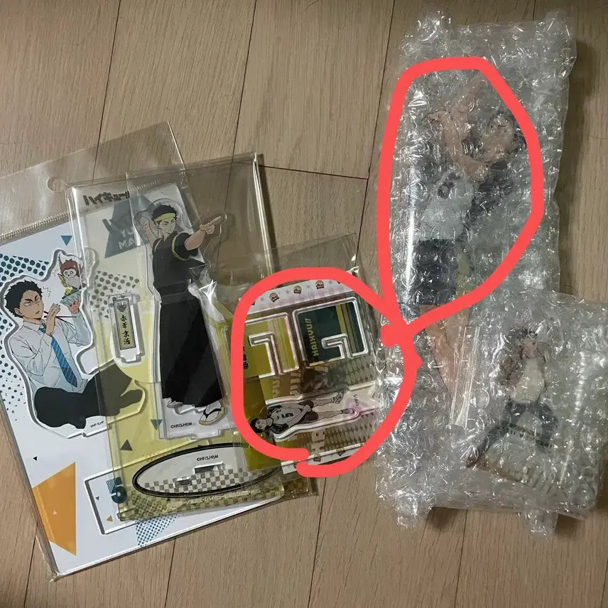 [BUNJANG] Bokuto Akaashi Acrylic Bundle Set / 보쿠토 아카아시 아크릴 일괄