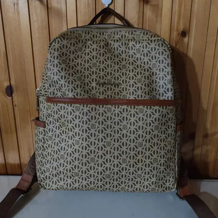 [BUNJANG] Louis Quatorze Monogram Leather Mini Backpack / 루이까또즈 모노그램 가죽 미니 백팩