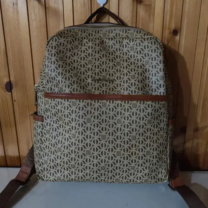 [BUNJANG] Louis Quatorze Monogram Leather Mini Backpack / 루이까또즈 모노그램 가죽 미니 백팩