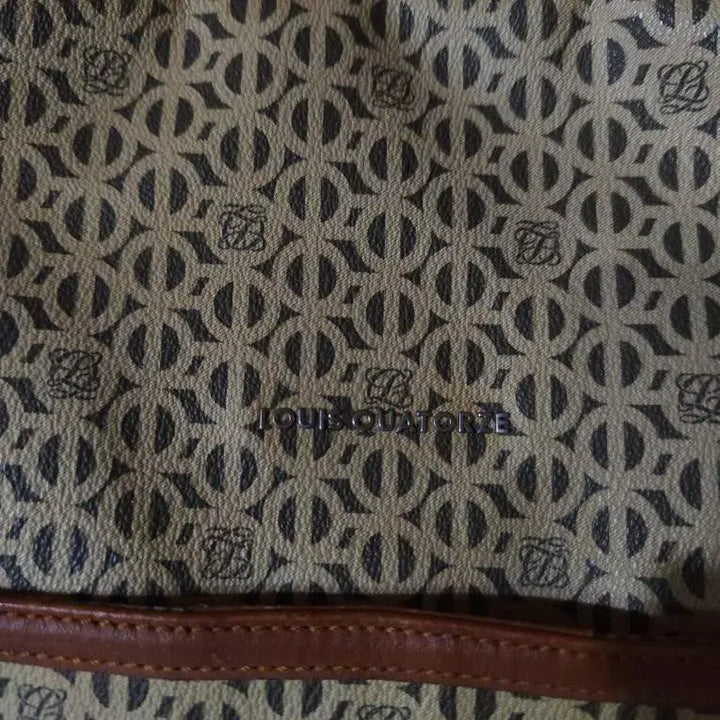 [BUNJANG] Louis Quatorze Monogram Leather Mini Backpack / 루이까또즈 모노그램 가죽 미니 백팩