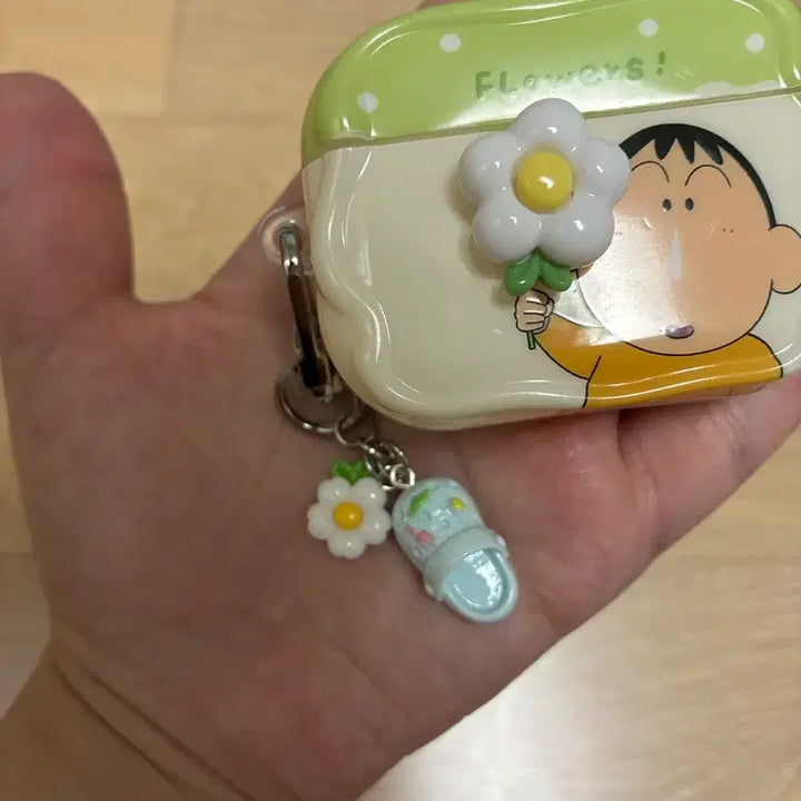 [BUNJANG] AirPods Keychain &amp; Hook Set / 에어팟키링&amp;고리세트