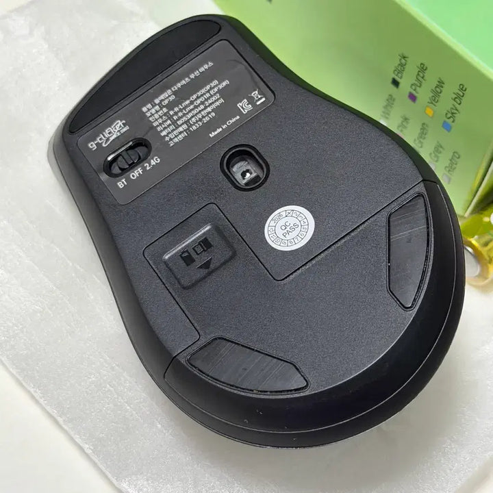 [BUNJANG] G-Clicker Daquaz Bluetooth Silent Wireless Mouse Black / 지클릭커 다쿠아즈 블루투스 무소음 무선 마우스 블랙