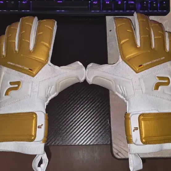 [BUNJANG] Precovery Modular 5.0 Edition Goalkeeper Gloves Size 7 Gold / 프리커버리 모듈러 5.0 에디션 7호 (급처)