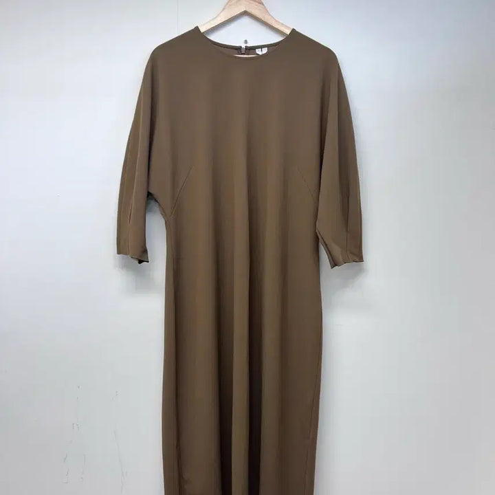 [BUNJANG] ARKET Brown Polyester Stretch Dress L / 아르켓 브라운 폴리에스터 스트레치 원피스 L