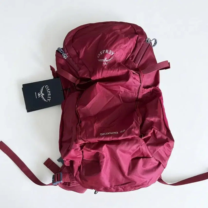 [BUNJANG] Osprey Scarab 22 Backpack Burgundy / 오스프리 스카랩22 새상품