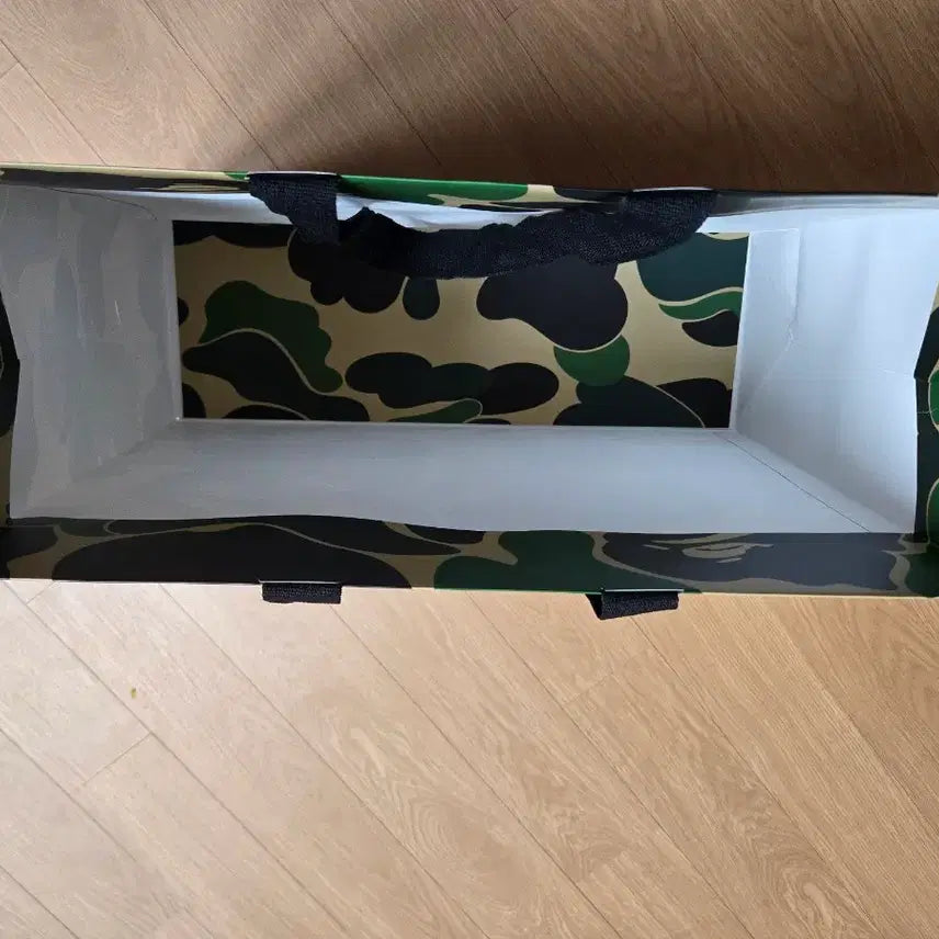 [BUNJANG] BAPE Camo Shopper Bag Green / 베이프 카모 쇼퍼백 그린 M