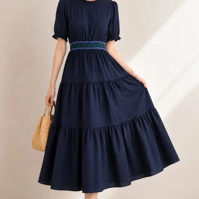 [BUNJANG] Plastic Island Chiffon Tiered Dress M / 플라스틱 아일랜드 쉬폰 캉캉 원피스 M