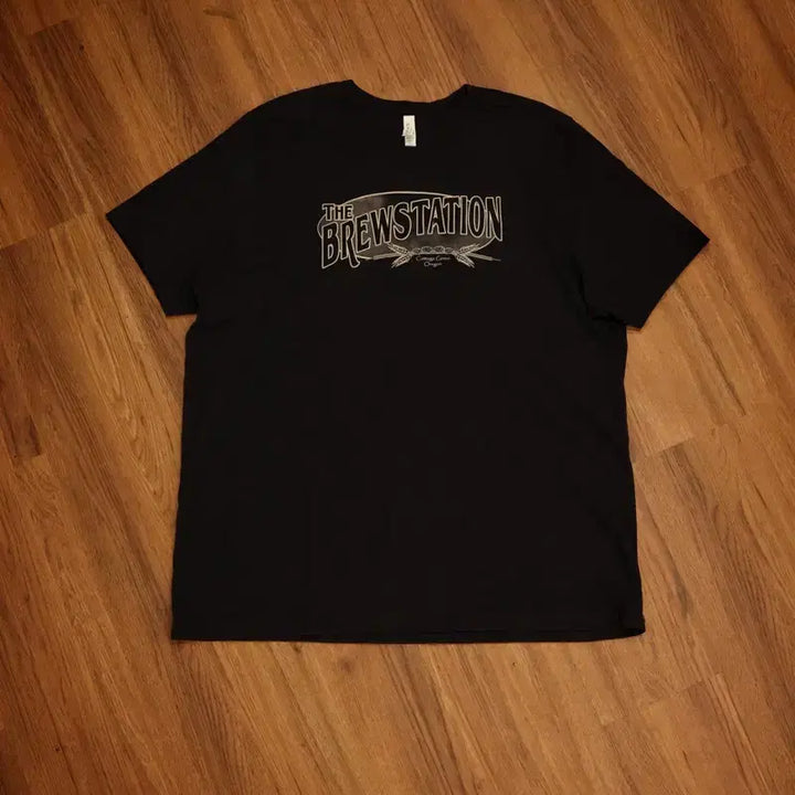 [BUNJANG] The Brewstation Logo T-Shirt Black / 더 브루스테이션 반팔 티셔츠 블랙 판매