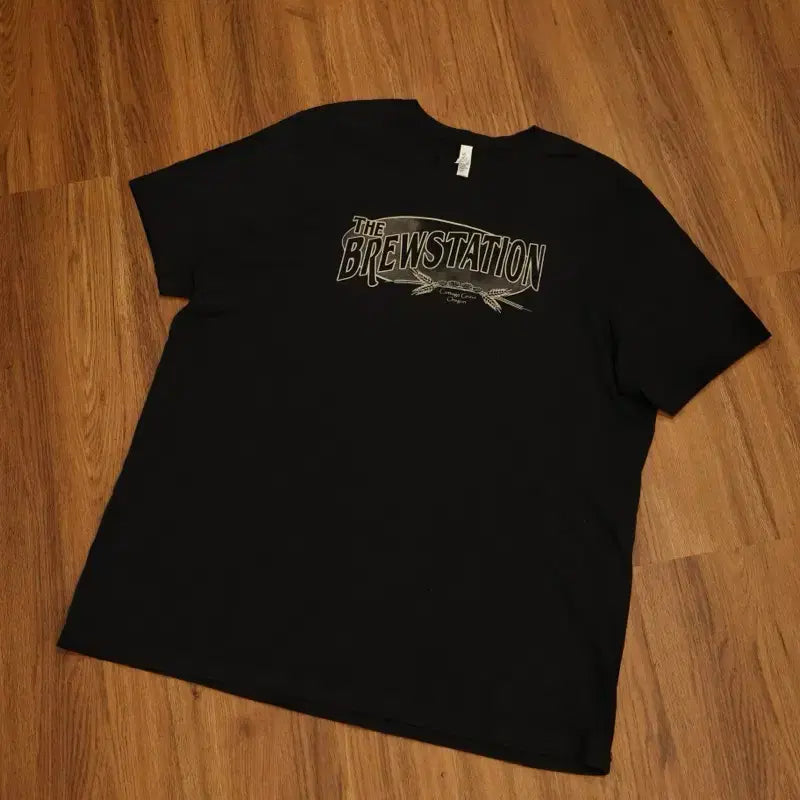 [BUNJANG] The Brewstation Logo T-Shirt Black / 더 브루스테이션 반팔 티셔츠 블랙 판매