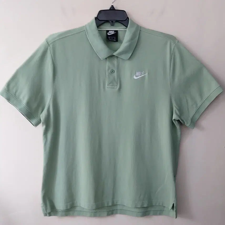 [BUNJANG] Nike PK Cotton Caravan Short-Sleeve T-Shirt Olive Green (Size 2XL/110) / 나이키 2XL/110 PK코튼 카라반팔 티셔츠. OG. A.