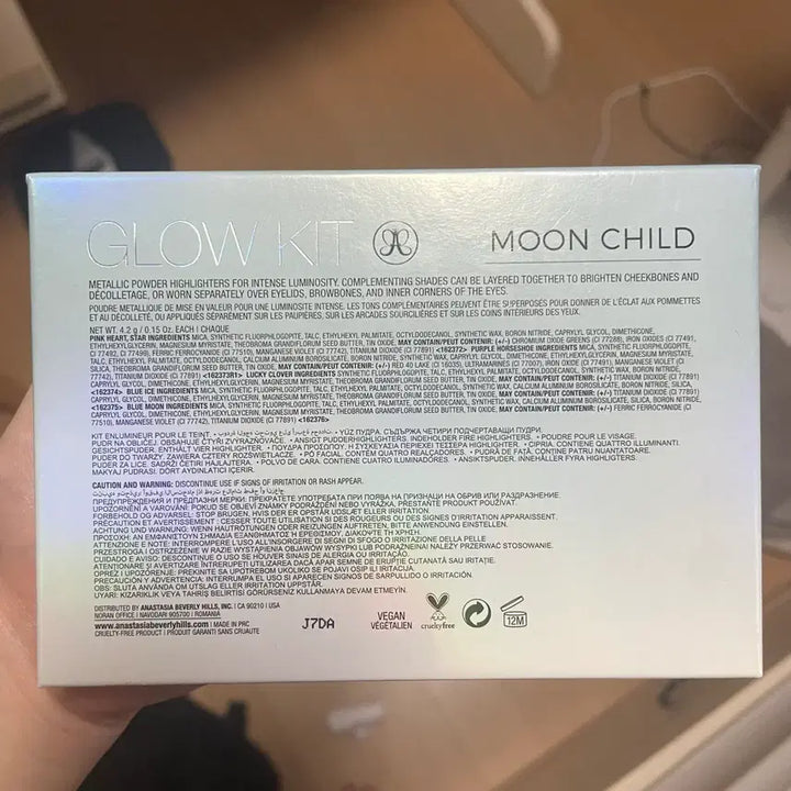 [BUNJANG] Anastasia Beverly Hills Moonchild Glow Kit Highlighter Palette / 아나스타샤 베버리힐즈 문차일드 글로우 키트 하이라이터 팔레트