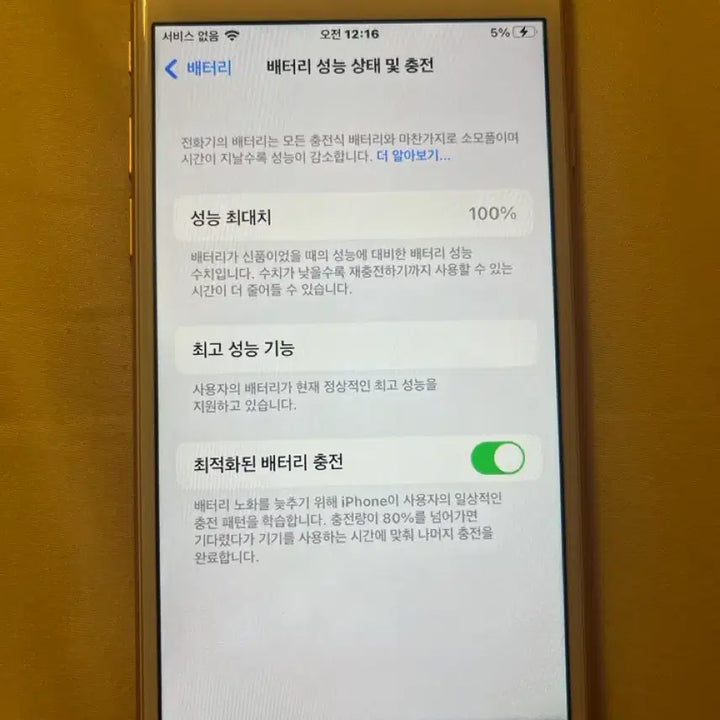 [BUNJANG] Apple iPhone 8 256GB Rose Gold (Battery Health 100%) / 아이폰8 로즈골드 256GB 배터리 100