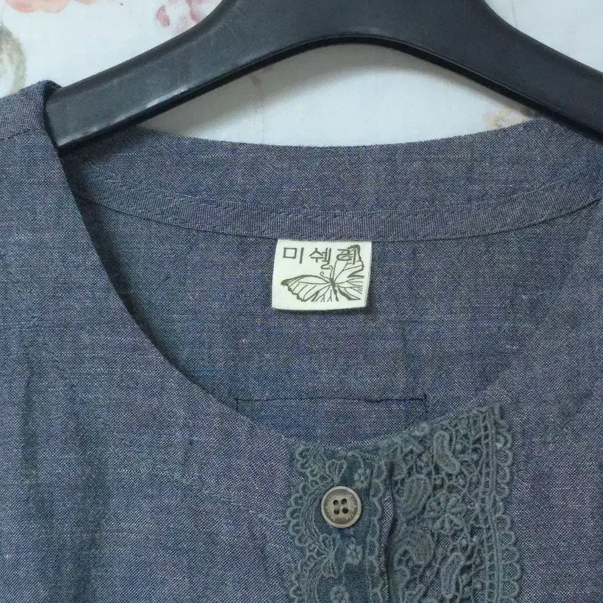 [BUNJANG] Michelle Lee Linen One-Piece Dress / 새것) 미쉘리 린넨 원피스