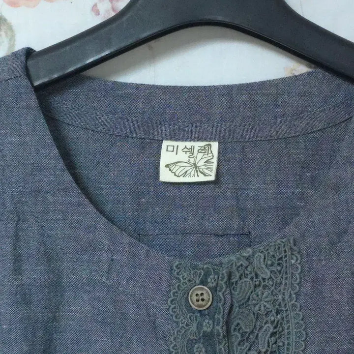 [BUNJANG] Michelle Lee Linen One-Piece Dress / 새것) 미쉘리 린넨 원피스