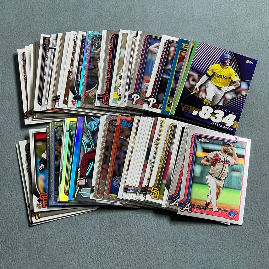 [BUNJANG] MLB Tops Baseball Cards Bundle Set (Approx. 70 Cards) / (6/19만 판매) MLB)탑스 각 구단 약 70장 일괄