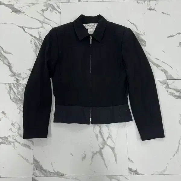 [BUNJANG] Dior Black Blouson Jacket / 디올 블랙 블루종 자켓