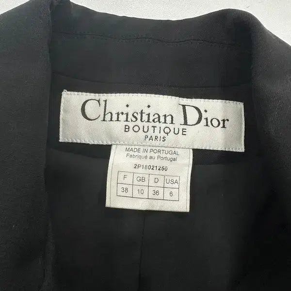 [BUNJANG] Dior Black Blouson Jacket / 디올 블랙 블루종 자켓
