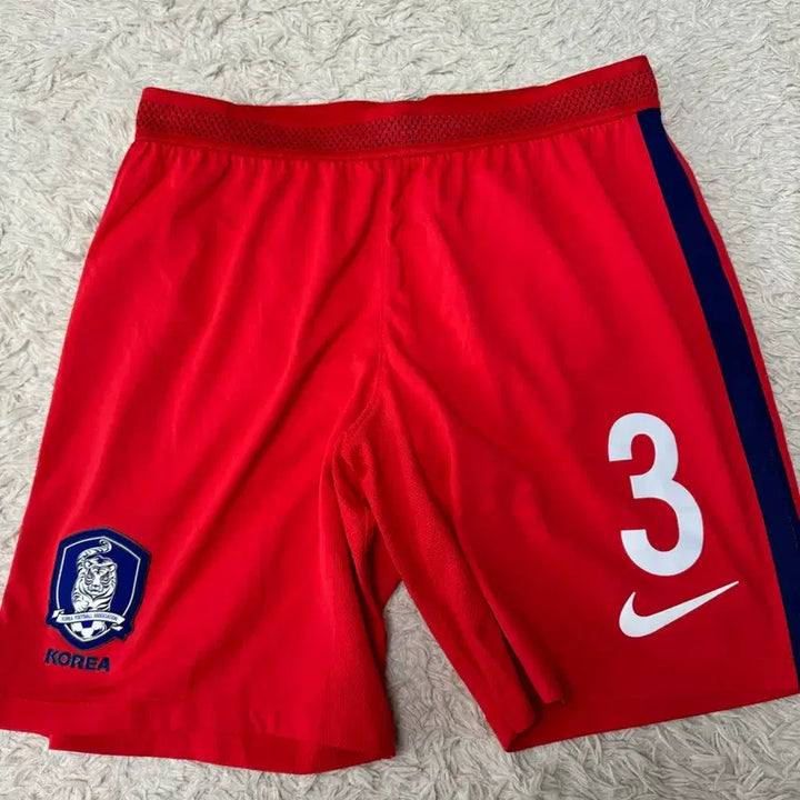 [BUNJANG] Nike South Korea National Football Team 2016-18 Home Authentic Shorts (L) / (신품급,판매가10) 한국축구국대 16-18 홈 반바지L 32-34