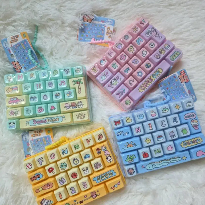 [BUNJANG] Oversized Keycap Clicker Toy (Set of 8) / 대왕 키캡 클리커