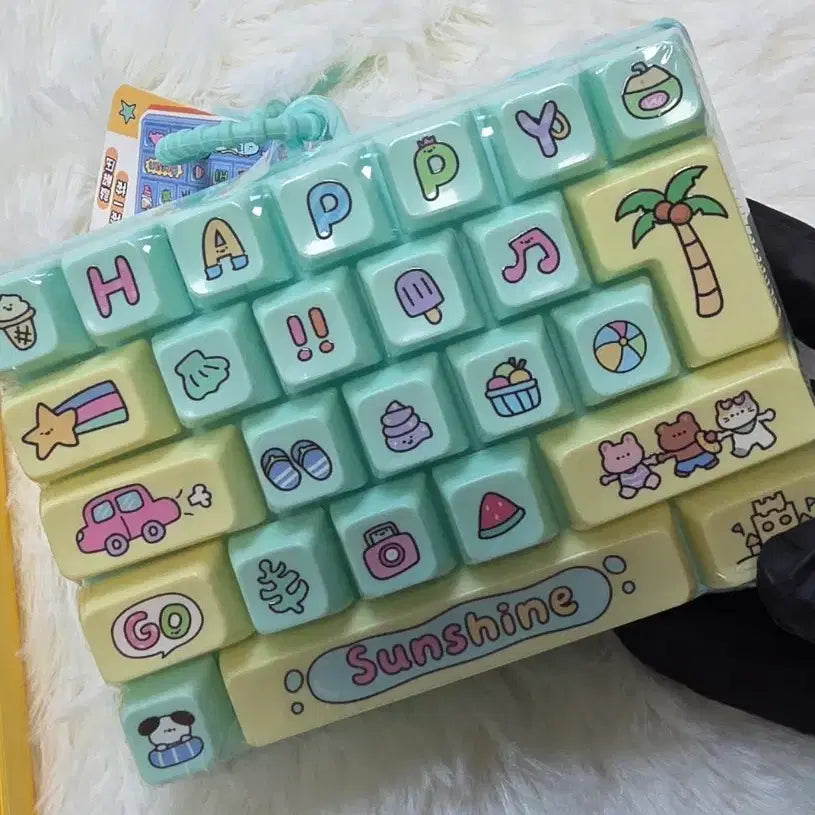 [BUNJANG] Oversized Keycap Clicker Toy (Set of 8) / 대왕 키캡 클리커