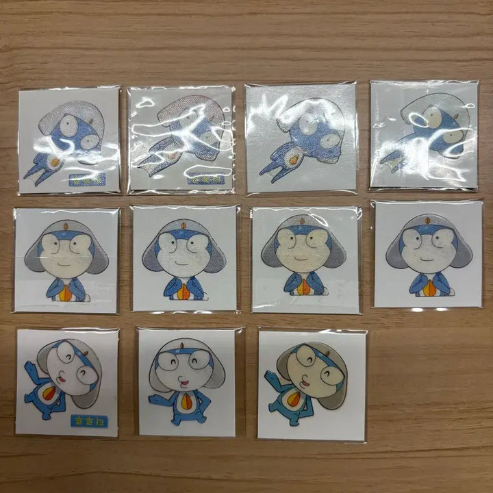 [BUNJANG] Keroro Taruru Sticker Bundle Set / 케로로 고전 띠부씰 일괄판매 +서비스