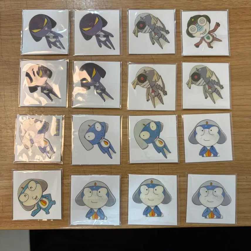 [BUNJANG] Keroro Taruru Sticker Bundle Set / 케로로 고전 띠부씰 일괄판매 +서비스