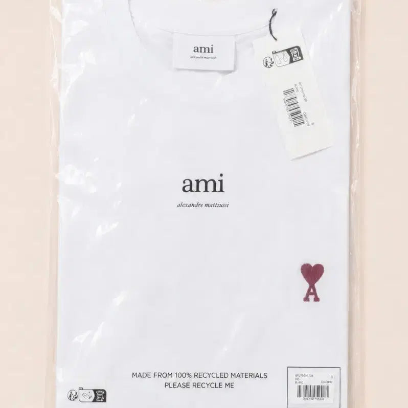 [BUNJANG] Ami Unisex Short Sleeve T-Shirt / 남녀공용 아미 반팔티
