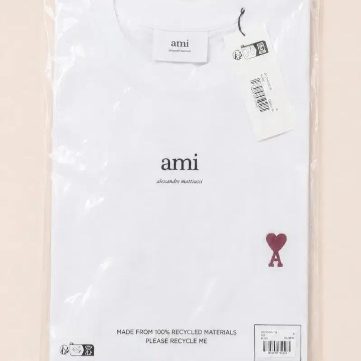 [BUNJANG] Ami Unisex Short Sleeve T-Shirt / 남녀공용 아미 반팔티